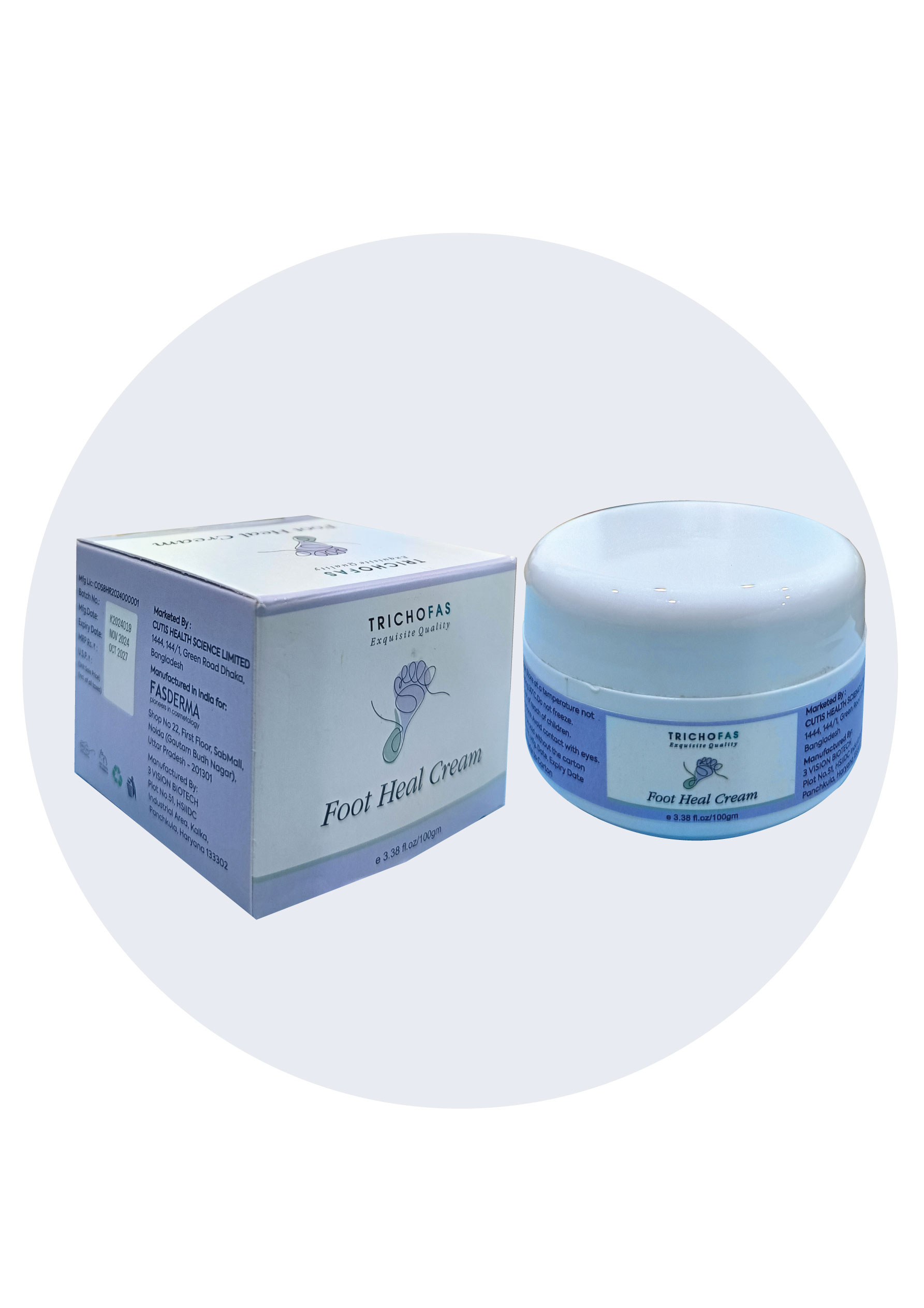 trichofas® foot heal cream trichofas® foot heal cream